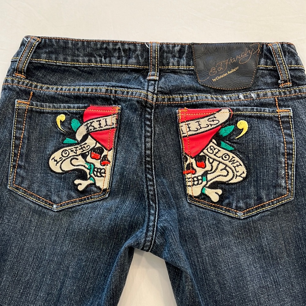 Vintage Ed Hardy Love Kills Slowly Jeans